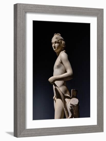 Apollino (Young Apollo), Detail, C.1797 (Marble)-Antonio Canova-Framed Giclee Print