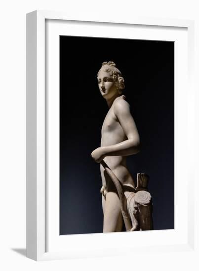 Apollino (Young Apollo), Detail, C.1797 (Marble)-Antonio Canova-Framed Giclee Print