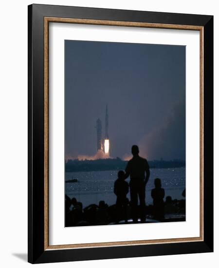 Apollo 11 Blast-Off-Ralph Crane-Framed Photographic Print