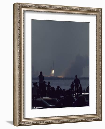 Apollo 11 Blast-Off-Ralph Crane-Framed Photographic Print