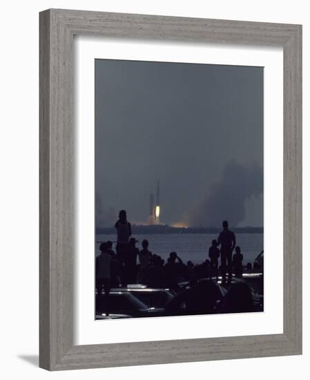 Apollo 11 Blast-Off-Ralph Crane-Framed Photographic Print