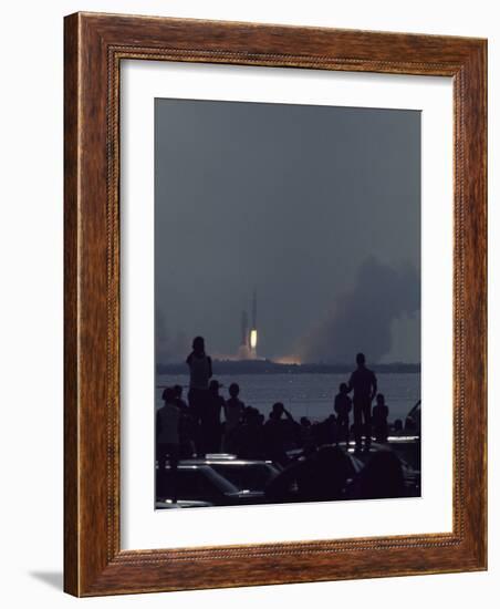 Apollo 11 Blast-Off-Ralph Crane-Framed Photographic Print