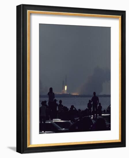 Apollo 11 Blast-Off-Ralph Crane-Framed Photographic Print