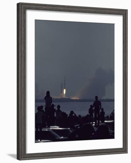 Apollo 11 Blast-Off-Ralph Crane-Framed Photographic Print