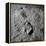 Apollo 11 Boot Print on the Moon. July 20, 1969-null-Framed Stretched Canvas