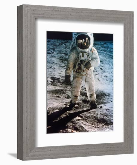 Apollo 11: Buzz Aldrin-null-Framed Photographic Print