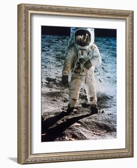 Apollo 11: Buzz Aldrin-null-Framed Photographic Print