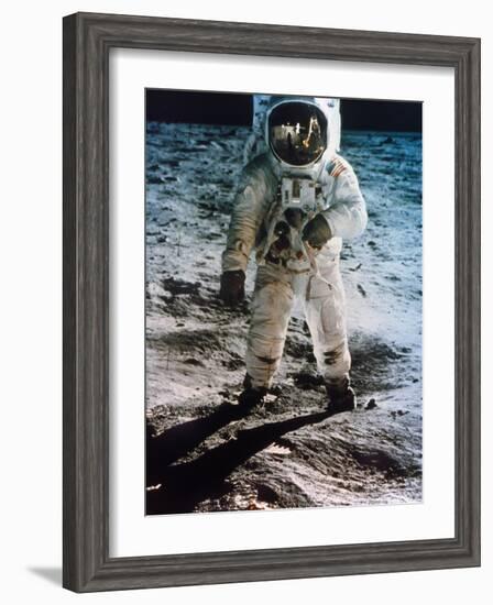 Apollo 11: Buzz Aldrin-null-Framed Photographic Print