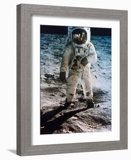 Apollo 11: Buzz Aldrin--Framed Photographic Print