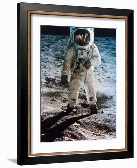 Apollo 11: Buzz Aldrin-null-Framed Photographic Print