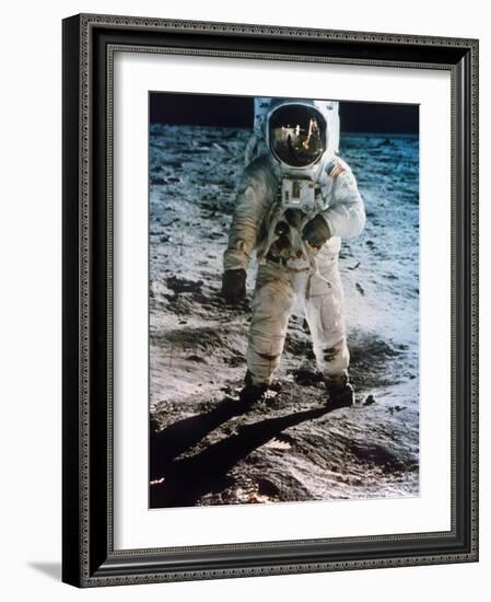 Apollo 11: Buzz Aldrin-null-Framed Photographic Print