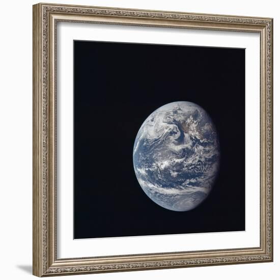 Apollo 11 Earth View from Space, July 17, 1969-null-Framed Photo