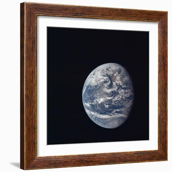 Apollo 11 Earth View from Space, July 17, 1969-null-Framed Photo