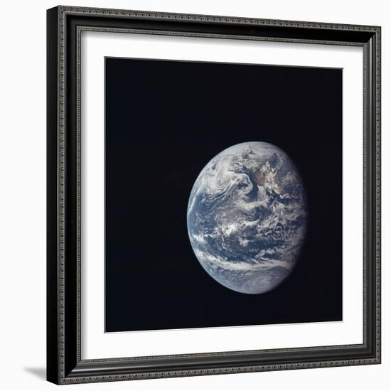 Apollo 11 Earth View from Space, July 17, 1969-null-Framed Photo