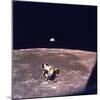 Apollo 11 Lunar Module Ascent Stage From Command Service Module During Lunar Orbit-null-Mounted Photographic Print