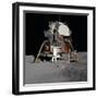 Apollo 11 Lunar Module on the Moon's Surface, July 20, 1969-null-Framed Photo