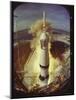 Apollo 11 Space Ship Lifting Off on Historic Flight to Moon-Ralph Morse-Mounted Photographic Print