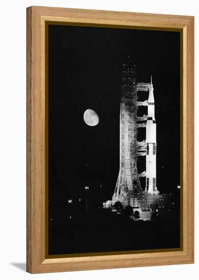 Apollo 11 Spacecraft Ready for Liftoff-null-Framed Premier Image Canvas