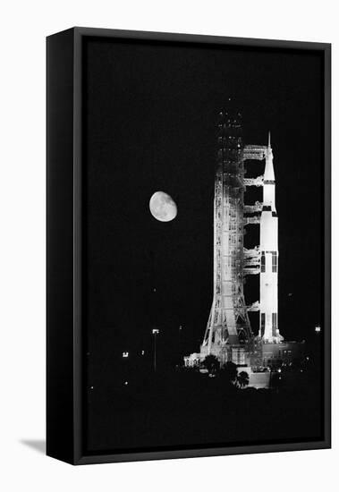 Apollo 11 Spacecraft Ready for Liftoff-null-Framed Premier Image Canvas