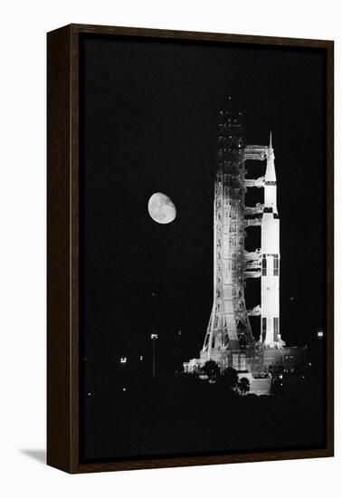 Apollo 11 Spacecraft Ready for Liftoff-null-Framed Premier Image Canvas