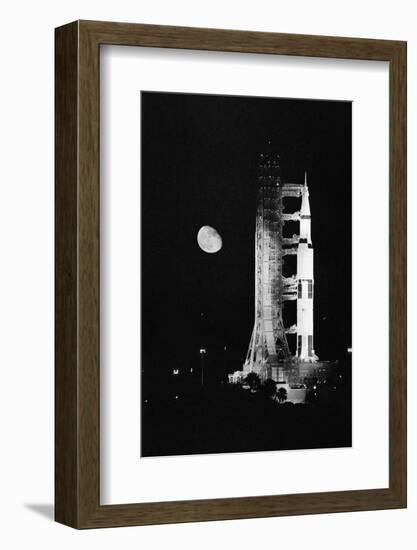 Apollo 11 Spacecraft Ready for Liftoff-null-Framed Photographic Print