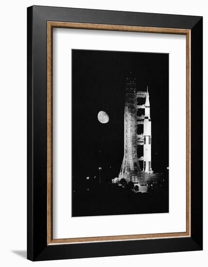 Apollo 11 Spacecraft Ready for Liftoff-null-Framed Photographic Print