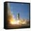 Apollo 11 Taking Off. Cape Canaveral, Florida-Ralph Morse-Framed Premier Image Canvas