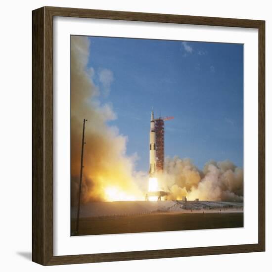 Apollo 11 Taking Off. Cape Canaveral, Florida-Ralph Morse-Framed Photographic Print