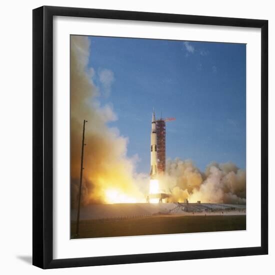 Apollo 11 Taking Off. Cape Canaveral, Florida-Ralph Morse-Framed Photographic Print