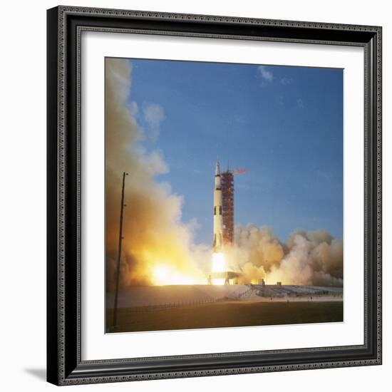 Apollo 11 Taking Off. Cape Canaveral, Florida-Ralph Morse-Framed Photographic Print