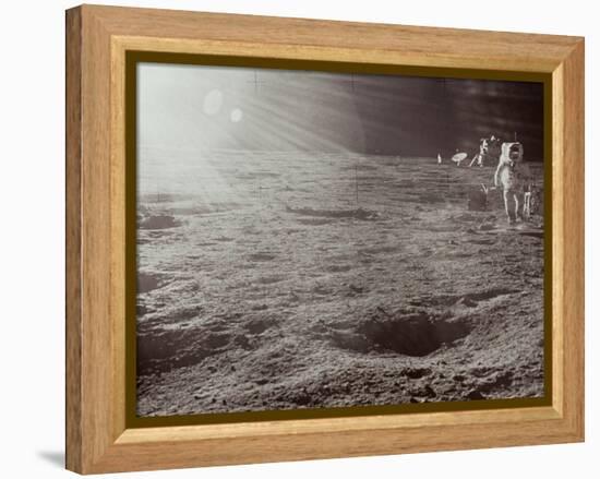 Apollo 12: Astronaut-null-Framed Premier Image Canvas