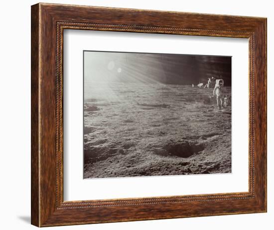 Apollo 12: Astronaut-null-Framed Photographic Print