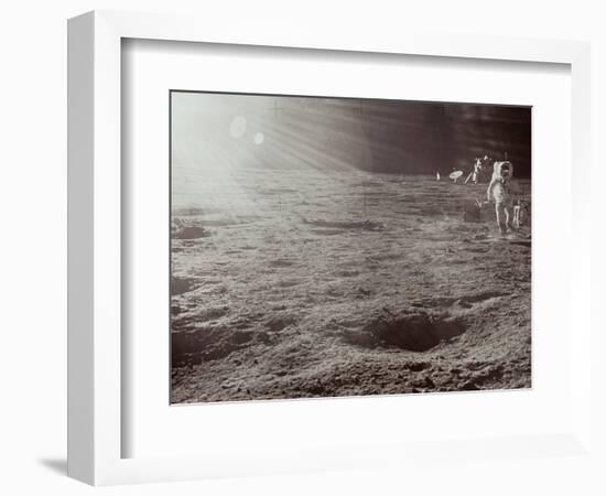 Apollo 12: Astronaut-null-Framed Photographic Print