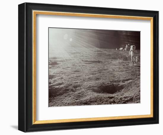 Apollo 12: Astronaut-null-Framed Photographic Print