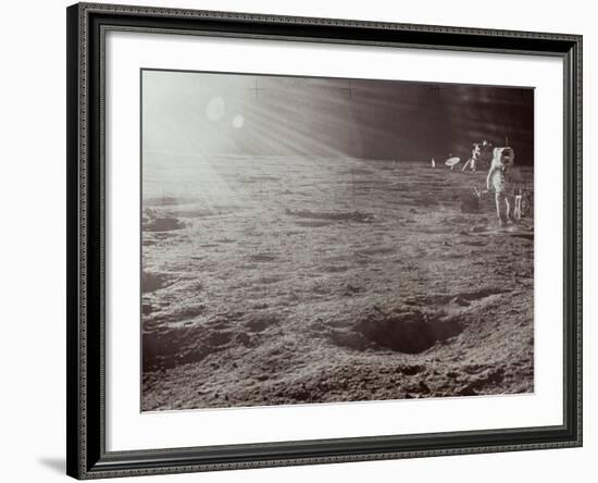 Apollo 12: Astronaut-null-Framed Photographic Print