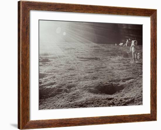 Apollo 12: Astronaut-null-Framed Photographic Print