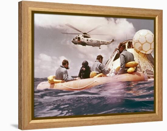 Apollo 12 Pacific Recovery-null-Framed Stretched Canvas