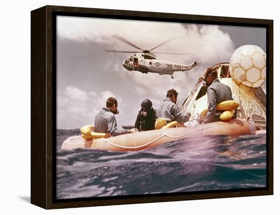 Apollo 12 Pacific Recovery-null-Framed Stretched Canvas