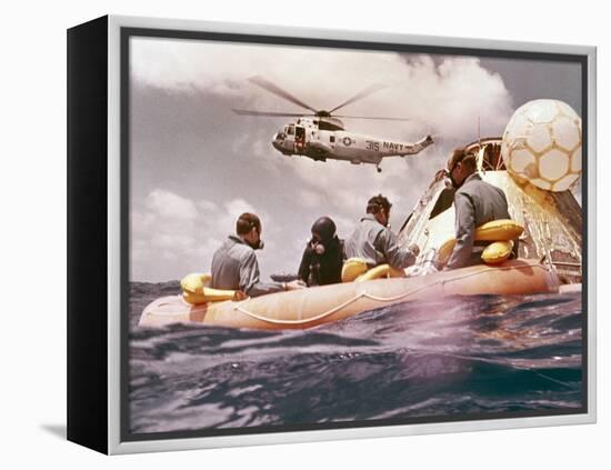 Apollo 12 Pacific Recovery-null-Framed Stretched Canvas