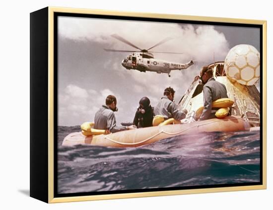 Apollo 12 Pacific Recovery-null-Framed Stretched Canvas