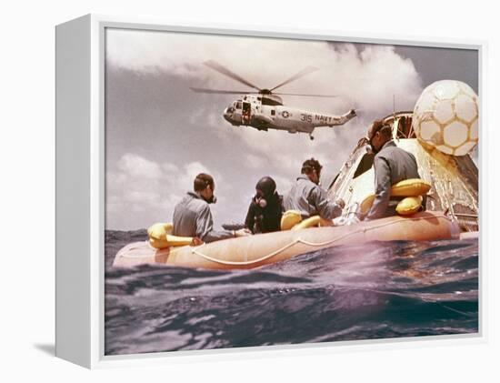 Apollo 12 Pacific Recovery-null-Framed Stretched Canvas