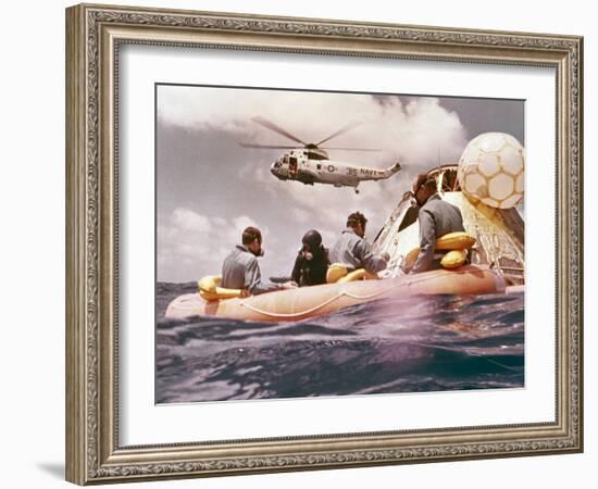 Apollo 12 Pacific Recovery-null-Framed Photo