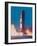 Apollo 13 Spacecraft Lifting Off from Lauch Pad a at Cape Kennedy Space Center-null-Framed Photographic Print