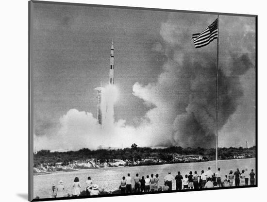 Apollo 13 Takes Off 1970-null-Mounted Photographic Print