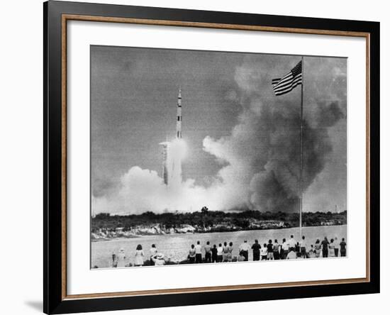 Apollo 13 Takes Off 1970-null-Framed Photographic Print