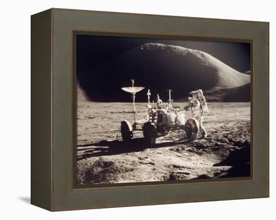 Apollo 15, 1971-null-Framed Premier Image Canvas