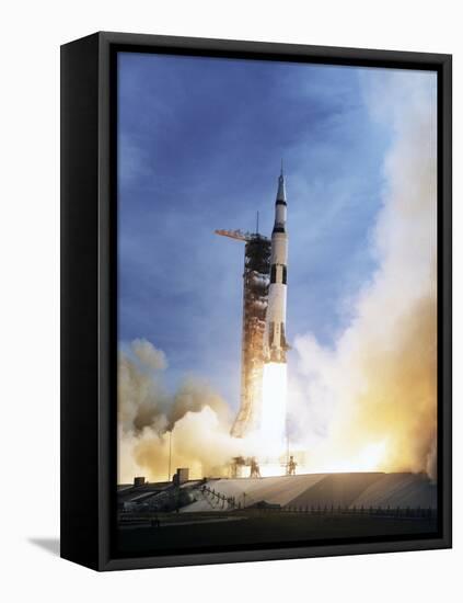 Apollo 15 1971-null-Framed Premier Image Canvas