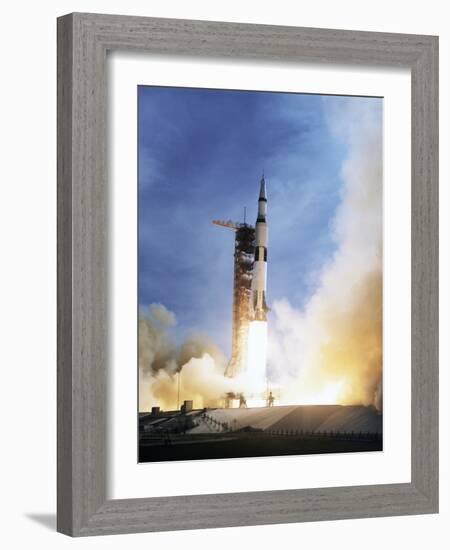 Apollo 15 1971-null-Framed Photographic Print