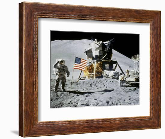 Apollo 15: Jim Irwin, 1971-null-Framed Photographic Print