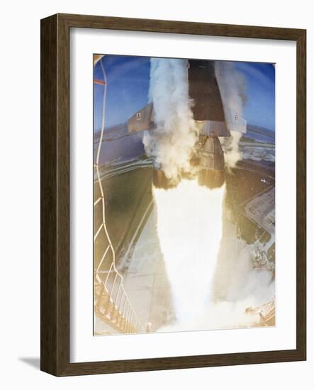 Apollo 15 Launch 1971-null-Framed Photographic Print